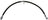 Dorman H622061 Brake Hydraulic Hose - Front Left