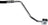 Dorman H622256 Brake Hydraulic Hose - Front Left
