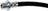 Dorman H622307 Brake Hydraulic Hose - Rear Left