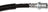 Dorman H622318 Brake Hydraulic Hose - Rear Center Left, Rear Center Right or Rear Left Inner