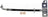 Dorman H622475 Brake Hydraulic Hose - Rear Left