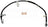Dorman H622518 Brake Hydraulic Hose - Front Right