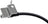 Dorman H622523 Brake Hydraulic Hose - Front Right
