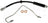 Dorman H622690 Brake Hydraulic Hose - Front Left