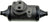 Dorman W26172 Drum Brake Wheel Cylinder - Rear Lower or Rear Upper