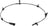 Delphi SS21484 ABS Wheel Speed Sensor - Rear