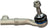 Delphi TA3473 Steering Tie Rod End - Front Right Outer