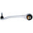 Delphi TC1968 Suspension Control Arm and Ball Joint Assembly - Front Left Lower Rearward