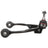 Delphi TC5996 Suspension Control Arm and Ball Joint Assembly - Front Right Upper