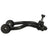 Delphi TC6234 Suspension Control Arm and Ball Joint Assembly - Front Right Lower