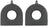 Delphi TD2017W Suspension Stabilizer Bar Bushing Kit - Rear