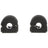 Delphi TD4524W Suspension Stabilizer Bar Bushing Kit - Rear