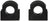 Delphi TD5847W Suspension Stabilizer Bar Bushing Kit - Front