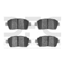 Dynamic Friction 1115-0822-00 Disc Brake Pad Set - Front