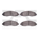 Dynamic Friction 1214-0962-00 Disc Brake Pad Set - Front