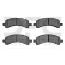 Dynamic Friction 1214-0974-10 Disc Brake Pad Set - Rear