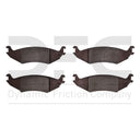 Dynamic Friction 1214-1046-00 Disc Brake Pad Set - Rear
