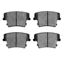 Dynamic Friction 1214-1057-10 Disc Brake Pad Set - Rear