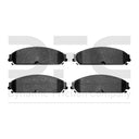 Dynamic Friction 1214-1058-00 Disc Brake Pad Set - Front