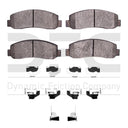 Dynamic Friction 1214-1069-01 Disc Brake Pad Set - Front