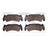 Dynamite Friction 1214-1085-00 Disc Brake Pad Set - Front