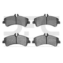 Dynamic Friction 1214-1318-00 Disc Brake Pad Set - Rear