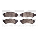 Dynamic Friction 1214-1334-00 Disc Brake Pad Set - Rear