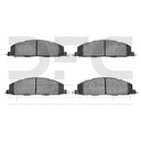 Dynamic Friction 1214-1400-00 Disc Brake Pad Set - Rear