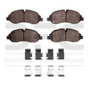 Dynamic Friction 1214-1774-01 Disc Brake Pad Set - Front