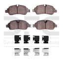 Dynamic Friction 1214-1775-01 Disc Brake Pad Set - Rear
