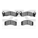Dynamic Friction 1310-0431-00 Disc Brake Pad Set - Front