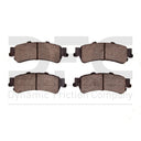 Dynamic Friction 1310-0792-00 Disc Brake Pad Set - Rear