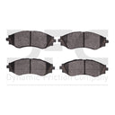Dynamic Friction 1310-0797-00 Disc Brake Pad Set - Front
