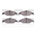 Dynamic Friction 1310-0804-00 Disc Brake Pad Set - Front