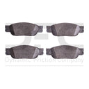Dynamic Friction 1310-0805-00 Disc Brake Pad Set - Front