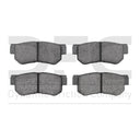 Dynamic Friction 1310-0813-00 Disc Brake Pad Set - Rear