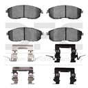 Dynamic Friction 1310-0815-02 Disc Brake Pad Set - Front