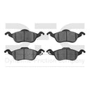 Dynamic Friction 1310-0816-00 Disc Brake Pad Set - Front