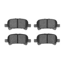 Dynamic Friction 1310-0828-00 Disc Brake Pad Set - Rear
