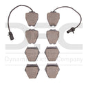 Dynamic Friction 1310-0839-00 Disc Brake Pad Set - Front