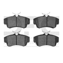 Dynamic Friction 1310-0841-00 Disc Brake Pad Set - Front