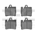 Dynamic Friction 1310-0848-00 Disc Brake Pad Set - Rear