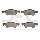 Dynamic Friction 1310-0857-00 Disc Brake Pad Set - Front