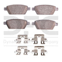 Dynamic Friction 1310-1161-01 Disc Brake Pad Set - Rear