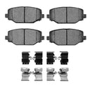 Dynamic Friction 1310-1596-01 Disc Brake Pad Set - Rear