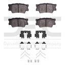Dynamic Friction 1310-1632-01 Disc Brake Pad Set - Rear