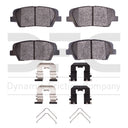 Dynamic Friction 1310-1816-03 Disc Brake Pad Set - Rear