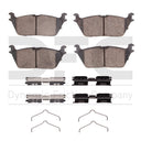 Dynamic Friction 1310-2169-01 Disc Brake Pad Set - Rear