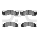 Dynamic Friction 1400-0411-00 Disc Brake Pad Set - Front or Rear