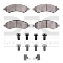 Dynamic Friction 1400-1084-01 Disc Brake Pad Set - Front